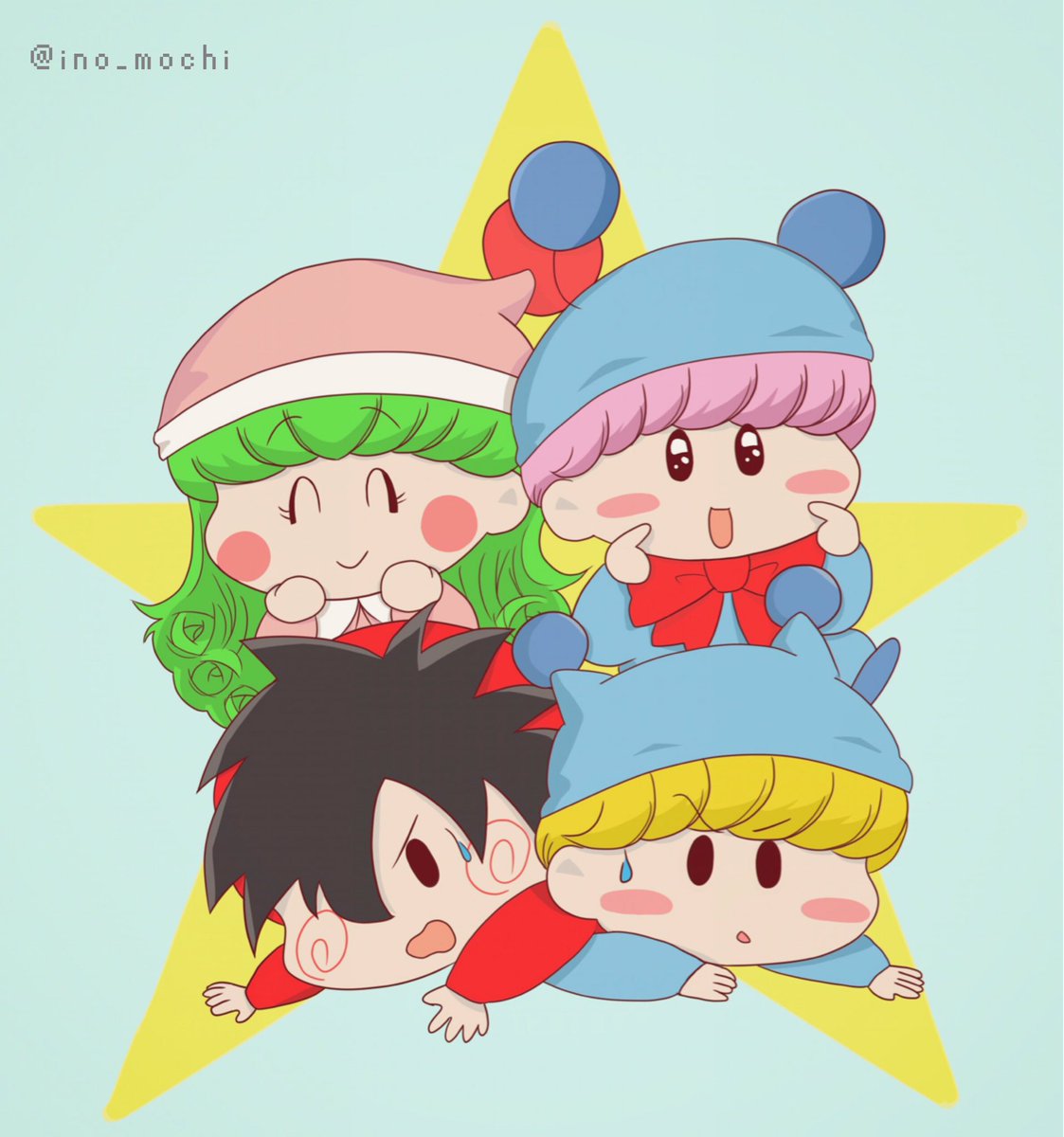 ミルモ💫ヤシチ💫ムルモ💫リルム 久しぶりに描いた～ 私が初めて読んだ