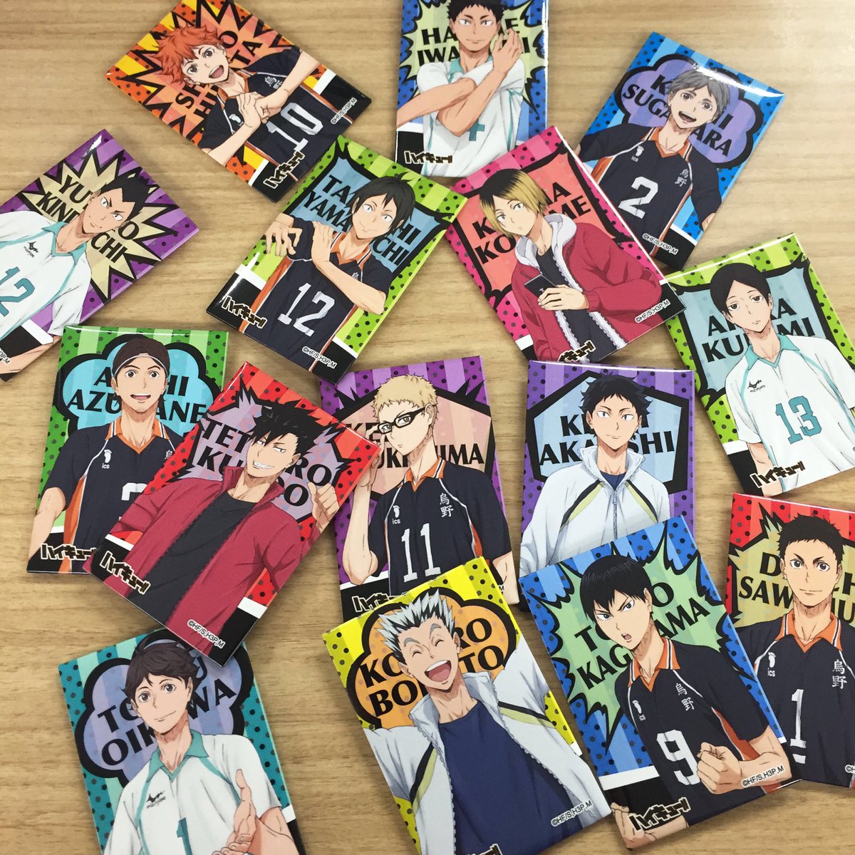 ☆JUMP SHOP最新グッズ情報☆ 『ハイキュー‼︎』 バラエティバッグ