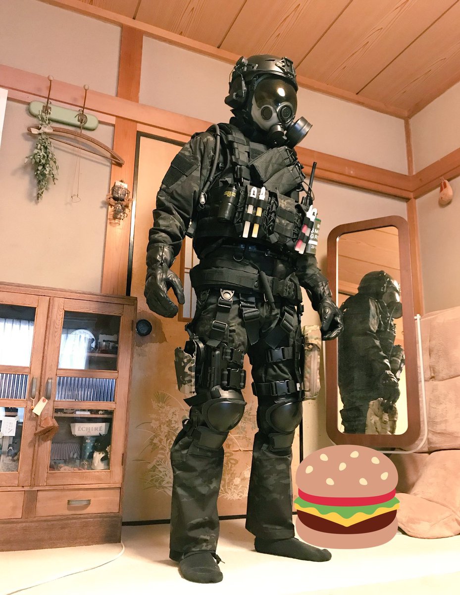 MSA MCU-2ガスマスク バイオハザード7 青アンブレラ バイオハザード7