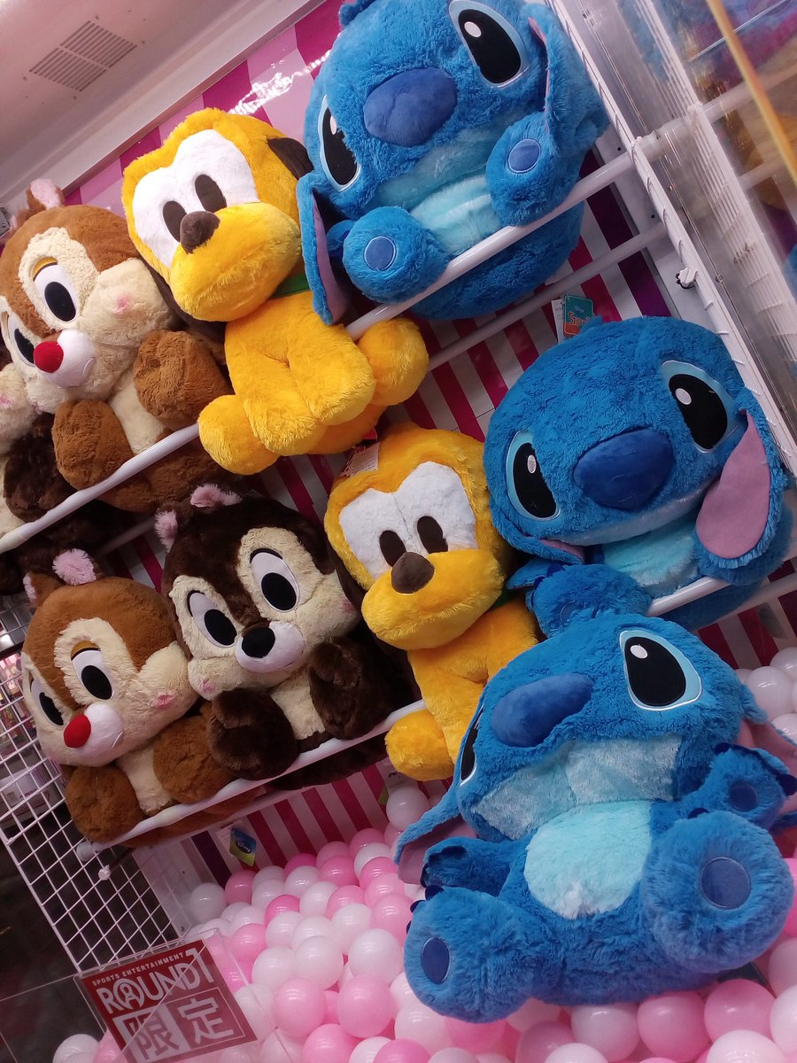 ステッチぬいぐるみ⭐︎各2種類⭐︎ブラウン＆ブルー⭐︎タグ付き