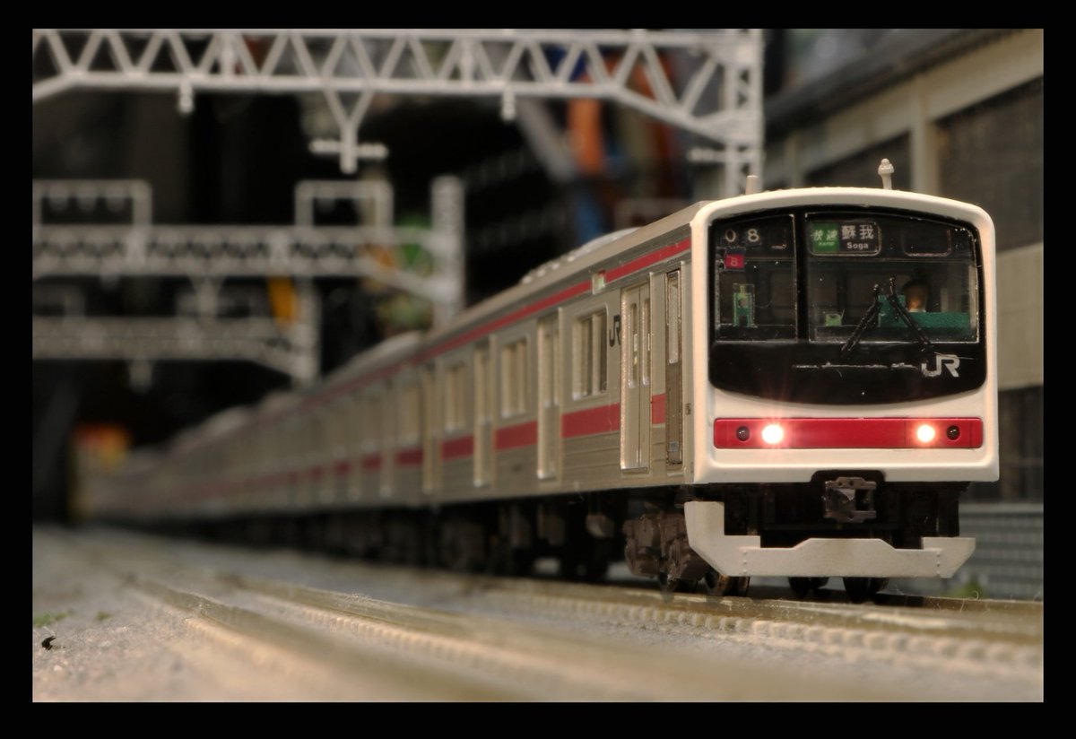 KATO 205系京葉線 千ｹﾖ8 / 千ｹﾖ81 完成 東日本顔が欲しくなり制作