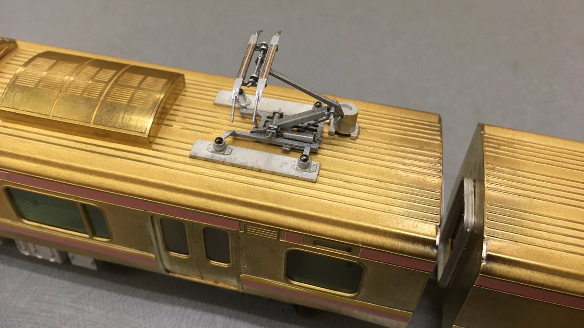 新製品情報】E129系 A編成 タイプキット 製品サンプルに車体帯の