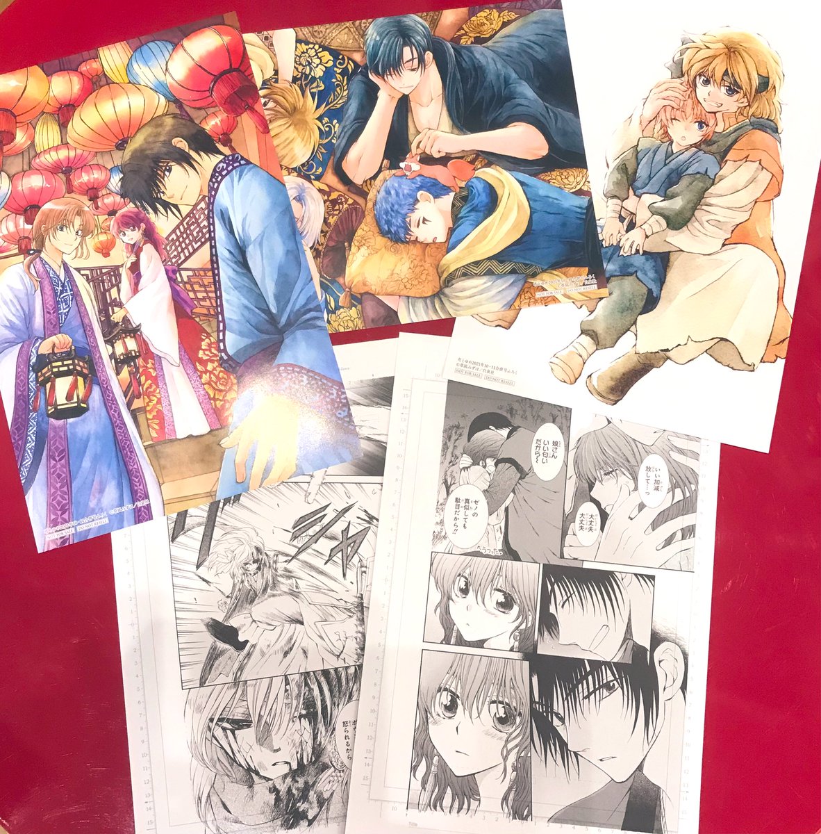 4/20花とゆめ10、11合併号発売日です。花ゆめ47周年にかけたヨナ企画