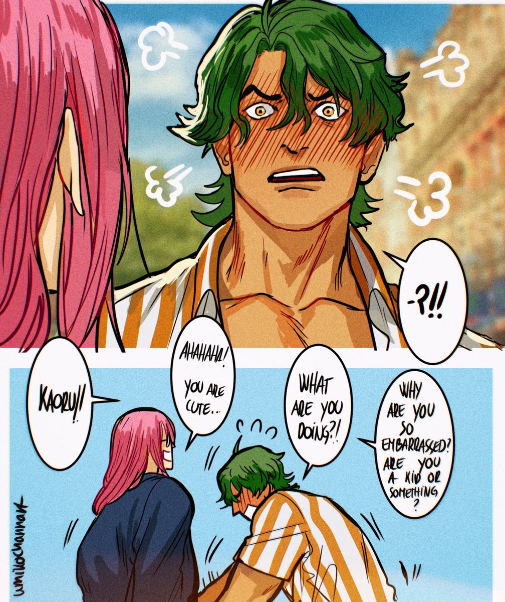 Hot days 😳 #SK8THEINFINITY #エスケーエイト #matchablossom