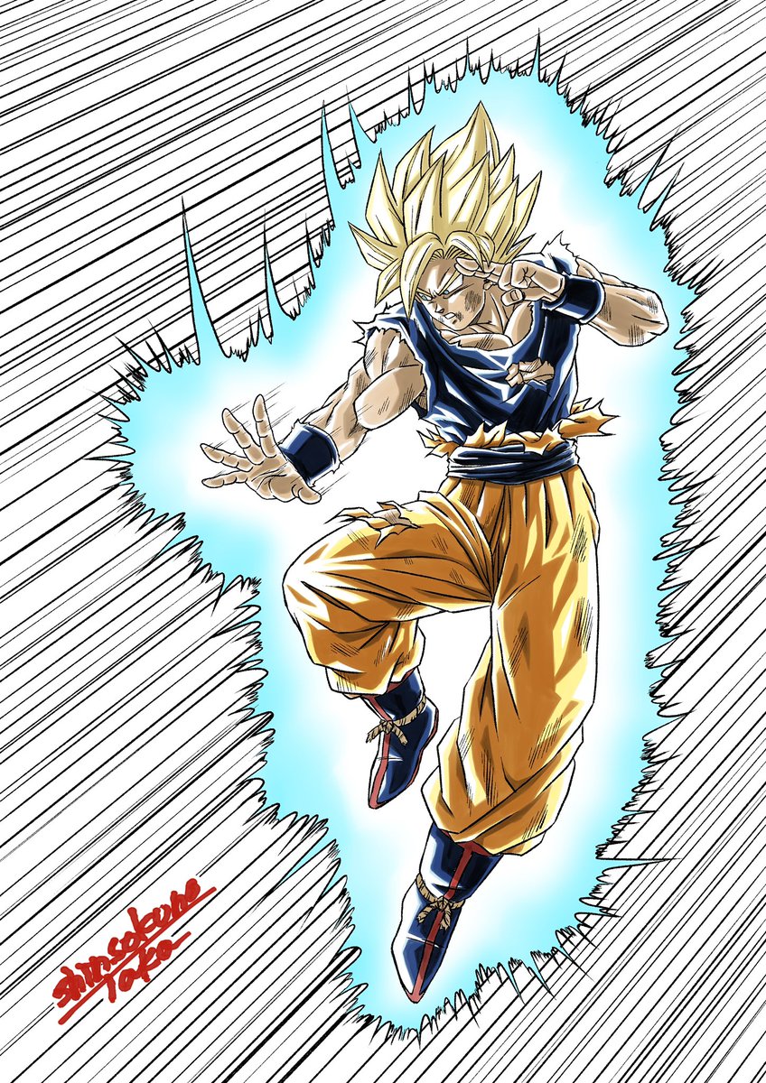 リメイクシリーズ 数年前に描いた過去絵のリメイク 今回は 『スーパー