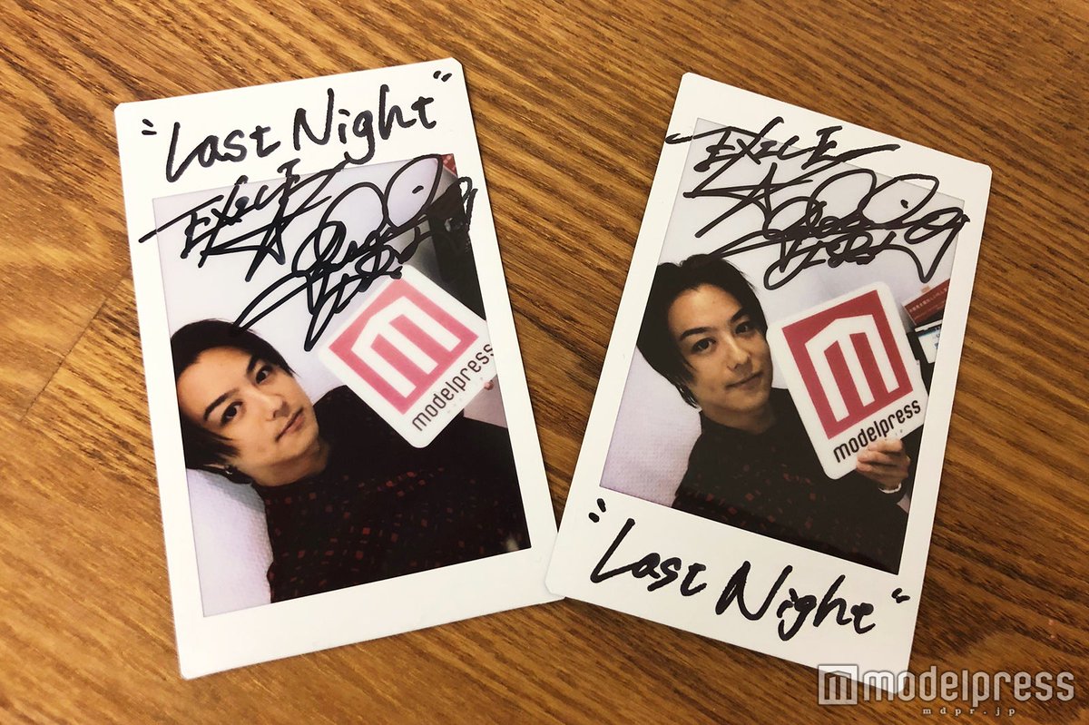 プレゼント😍】 #EXILE #TAKAHIRO 直筆サイン入りチェキを2名様に🎁 ①