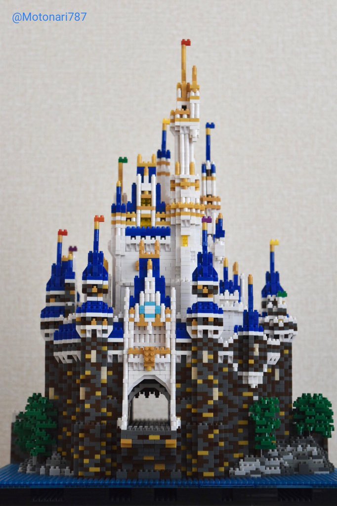 ナノブロック作品2020-10】 「シンデレラ城」 2020年4月15日、開園37