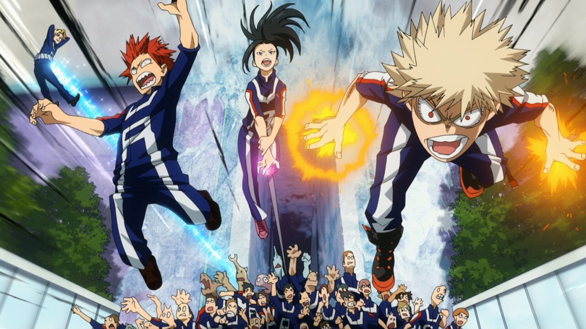 僕のヒーローアカデミア』#ヒロアカ TV第1期(第1〜13話)、第2期「雄英