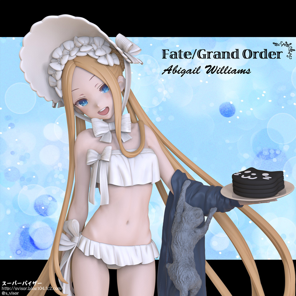Fate/Grand Order 水着アビゲイル(黒猫パンケーキver)フィギュア製作