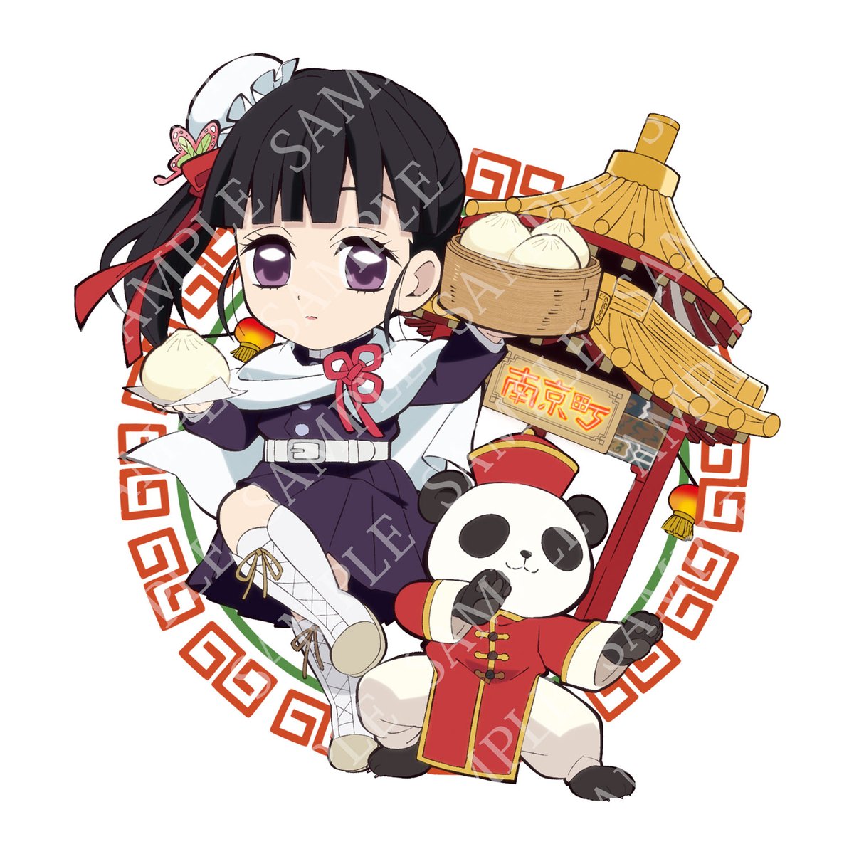 全集中展　ご当地　缶バッジ　栗花落カナヲ　鬼滅の刃 グッズ | TVアニメ鬼滅の刃「全集中展」刀鍛冶の里編・柱稽古編