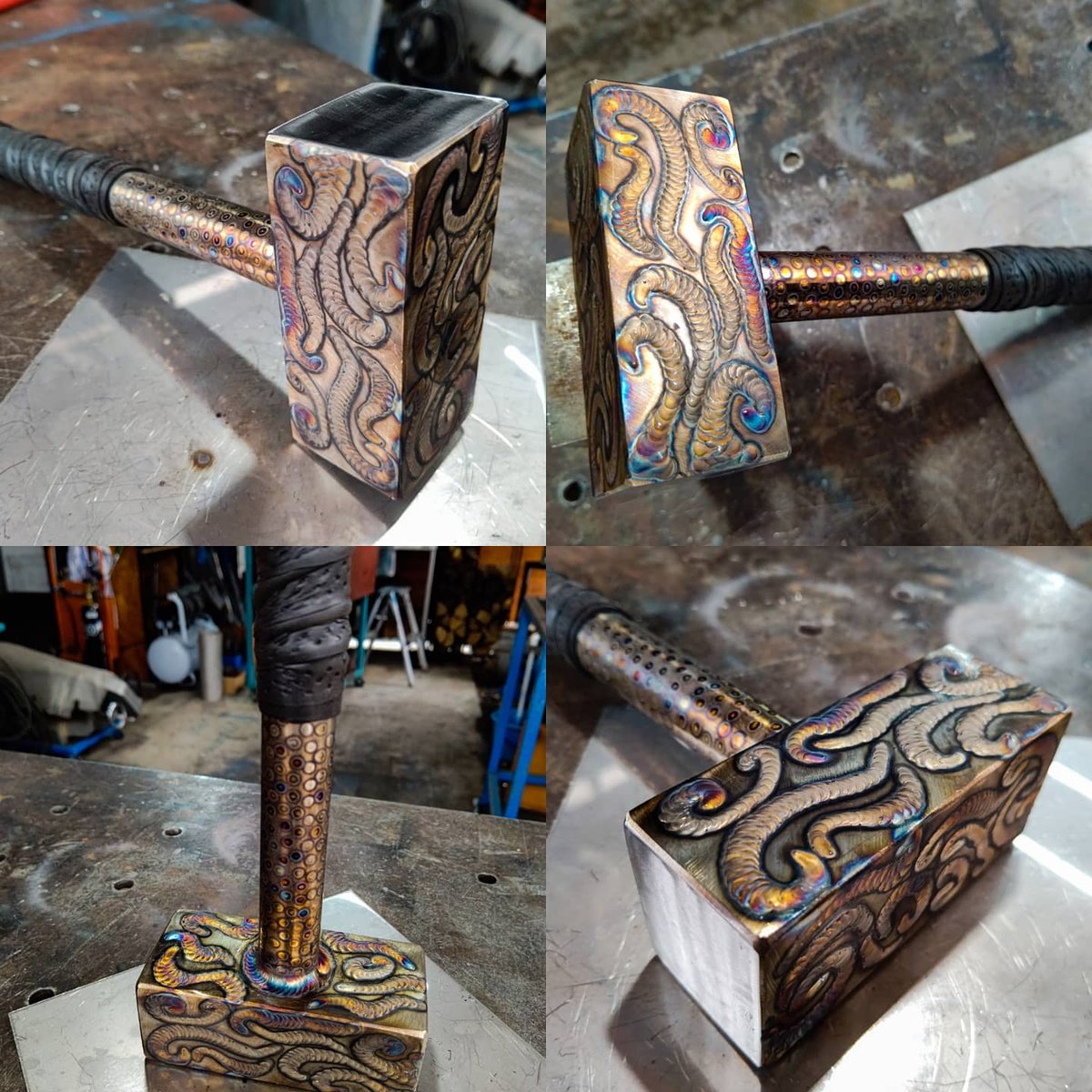 今回は溶接アートでオールステンレスハンマーを本気で自作してみた。