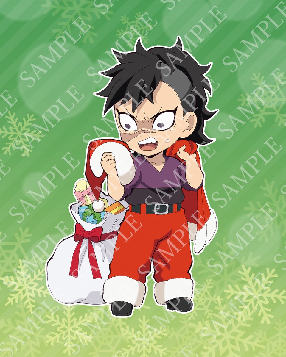 🎄「鬼滅の刃」クリスマスみにきゃらイラスト🎄 各キャラクター