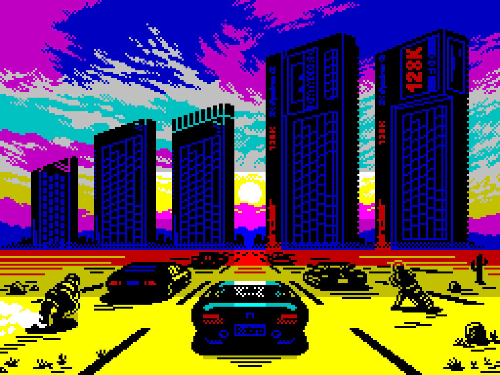 ZX Spectrum art is my passion. I don't indulge in it often, but it