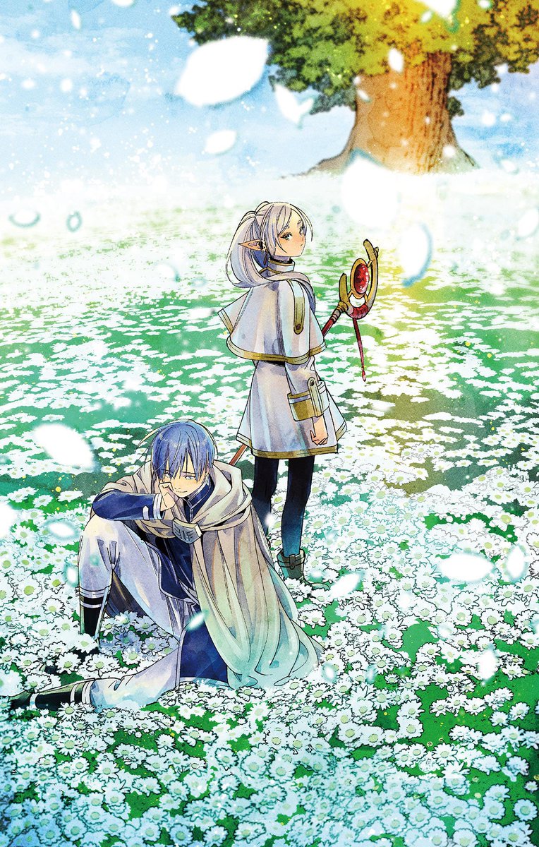 最高級複製原画 葬送のフリーレン A3サイズ大 第七弾『花畑』