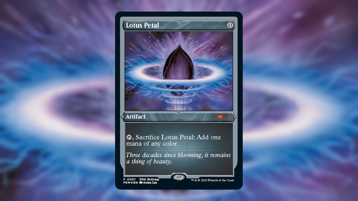 水蓮の花びら/Lotus Petal FtV 英語foil4枚セット