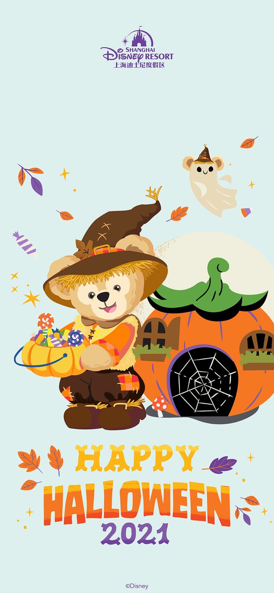 上海ディズニーランド 公式Wechatより ダッフィー&フレンズの