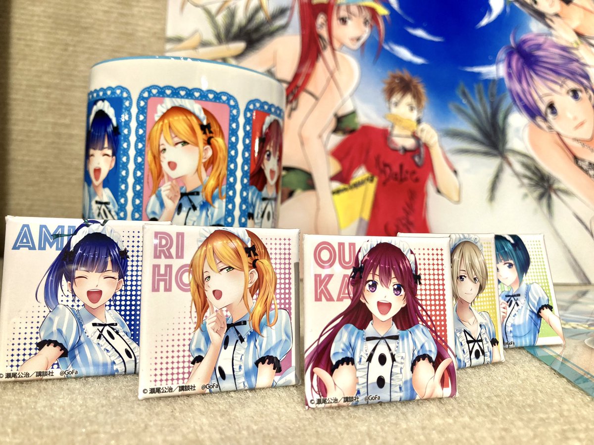 グッズ情報続々解禁中っ！ 他にも💕💕💕なグッズも準備していただいて