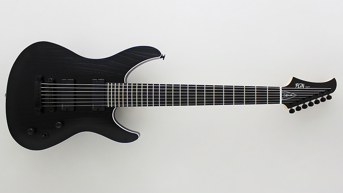 J-Standardシリーズの7弦ギターJMY72-ASH-E〈オープンポアブラック