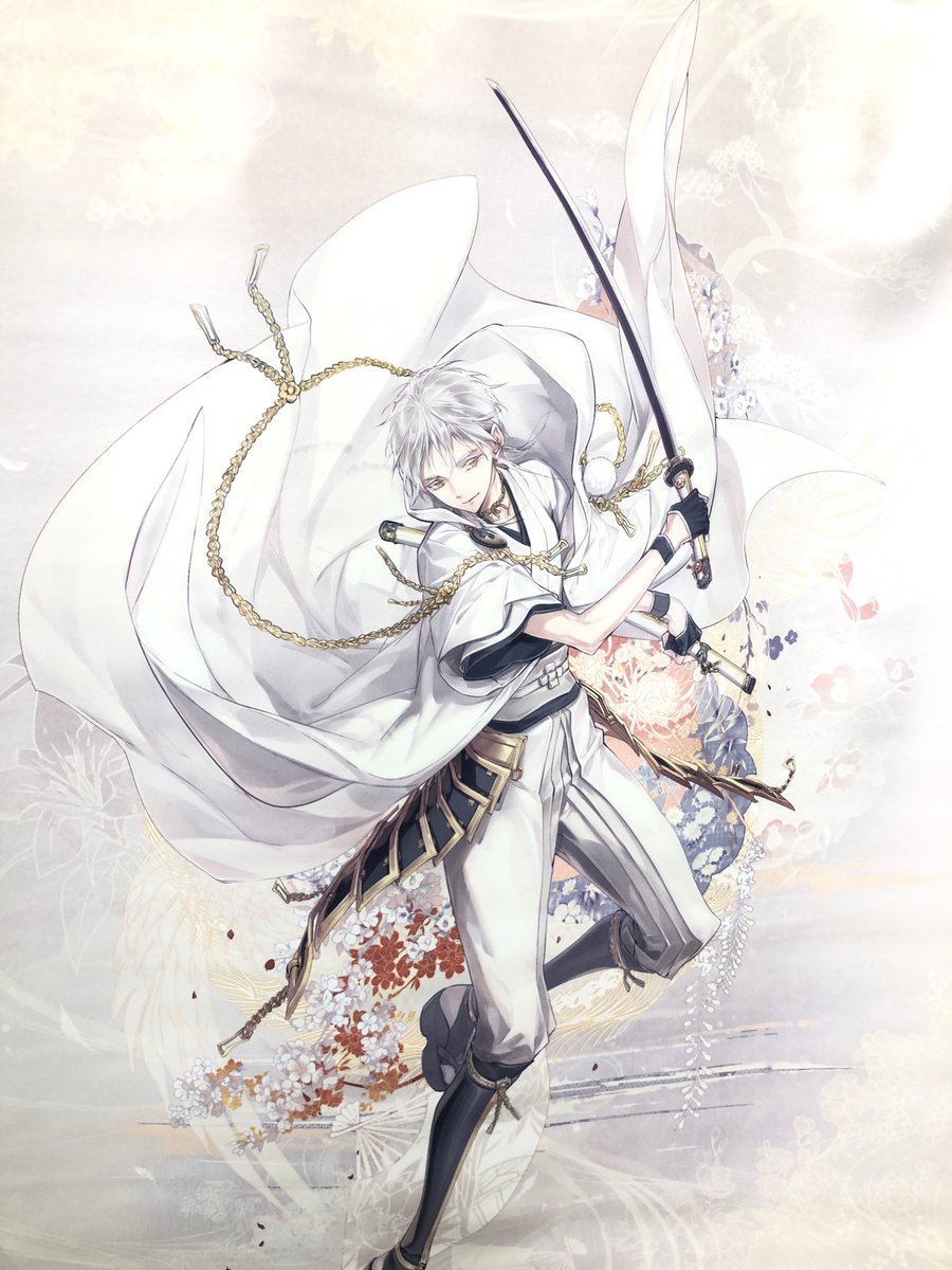 入荷情報】 刀剣乱舞 二周年記念祝賀B2タペストリー 鶴丸国永 裏面若干