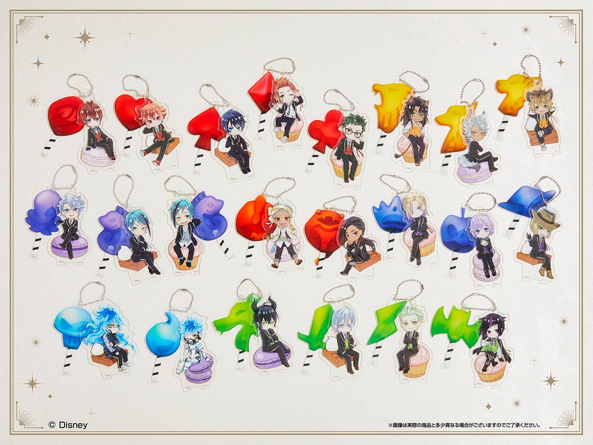 ディズニー ツイステッドワンダーランド』 ツインアクリルコレクション