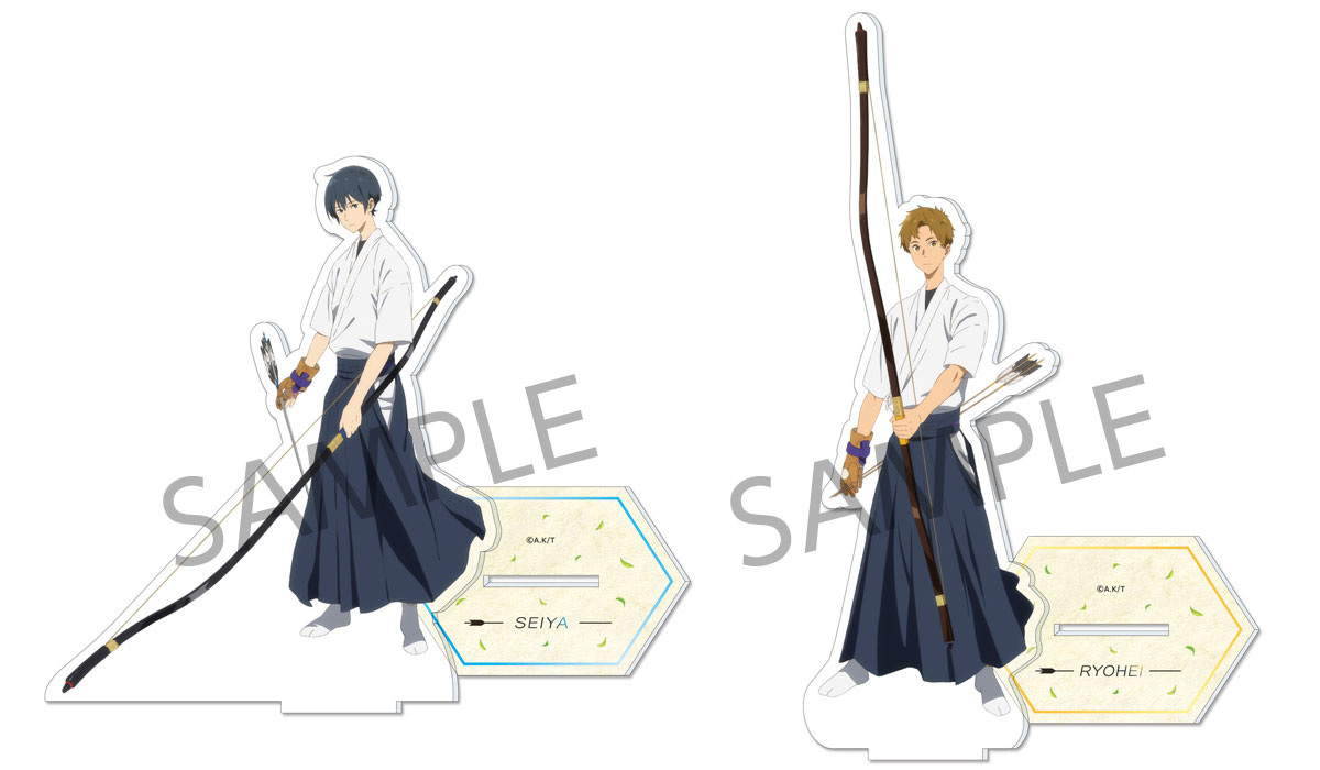 ツルネ ―風舞高校弓道部―】 「アクリルスタンド(全7種)」再入荷しま