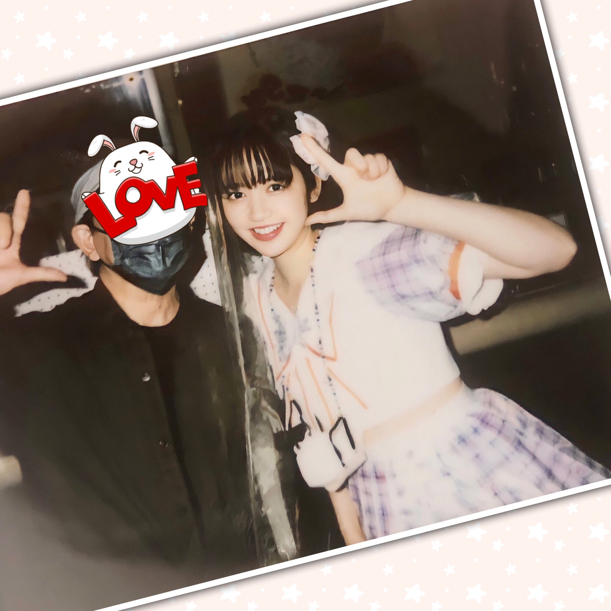 FRUITS 鎮西寿々歌 B.L.T. ラッフル 直筆サイン入りチェキ Raffle