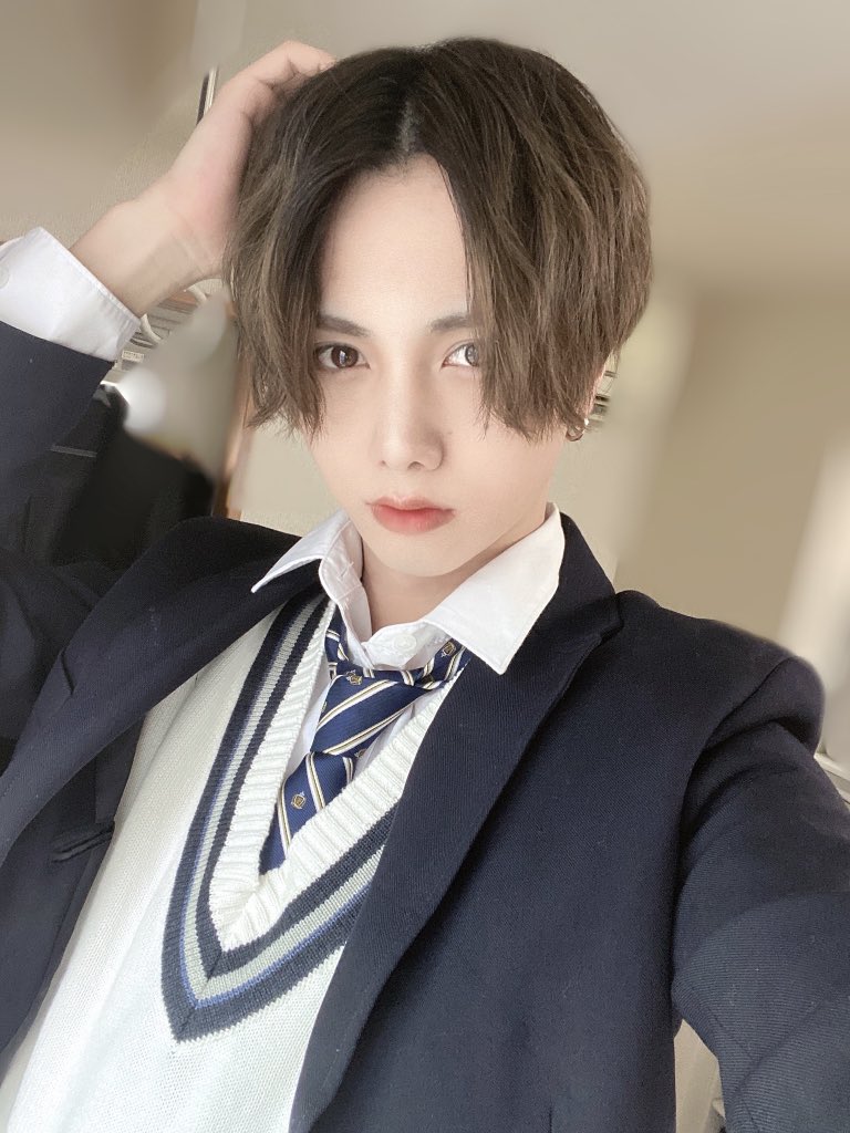 ドラマ「美しい彼」のファンなので清居奏くんみたいな髪型にしてみた