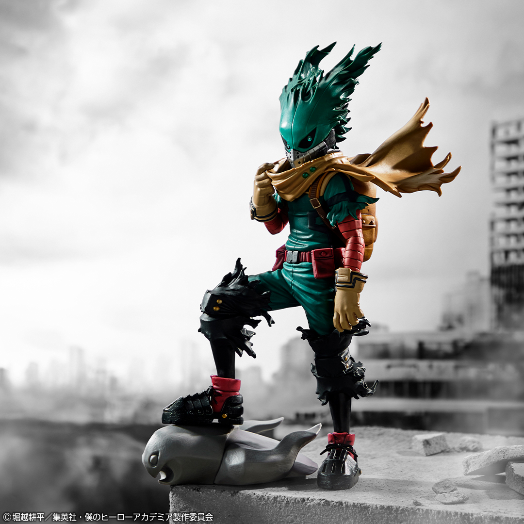 ◤B賞 IZUKU MIDORIYA;figure◢ 「#緑谷出久」、マスクスタイル。 その