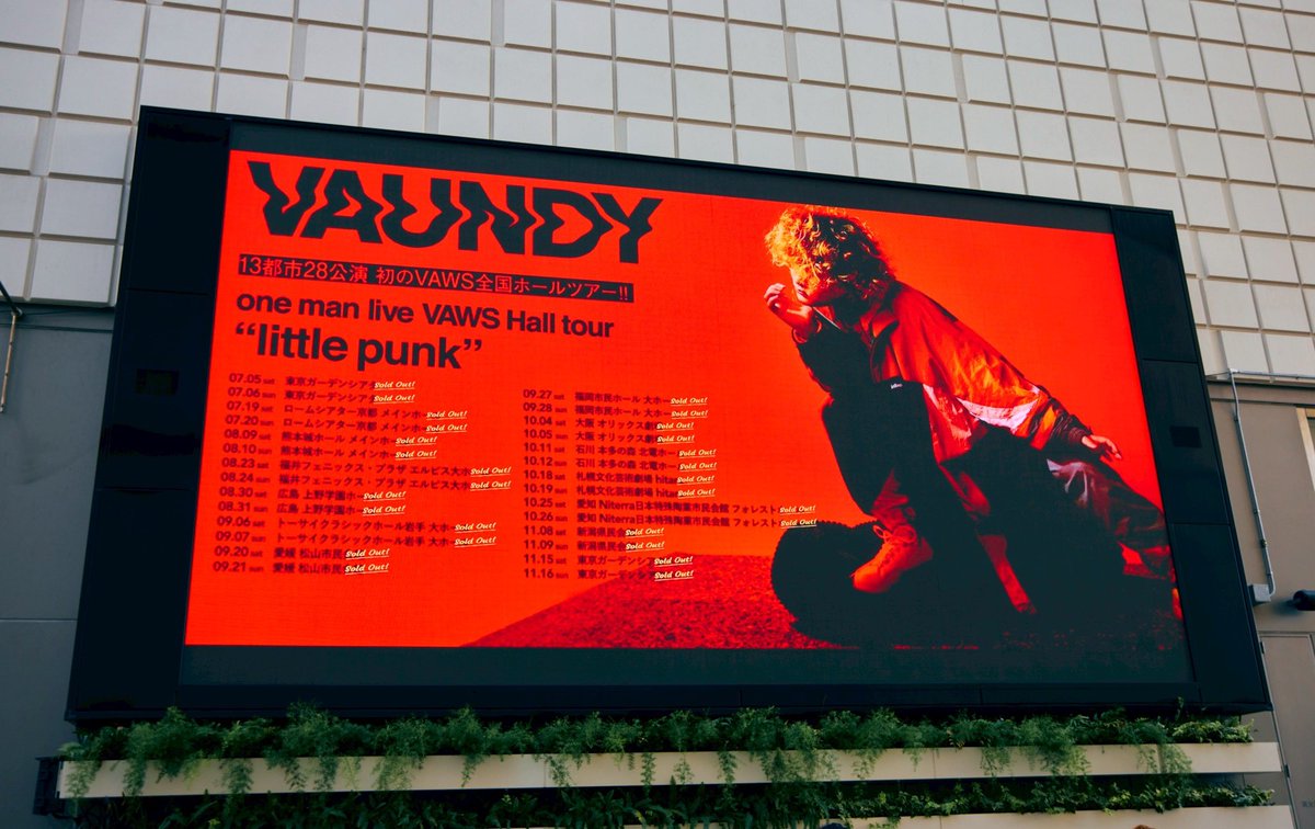 🚩11/15(土)開催!! #Vaundy one man live VAWS hall tour “little punk