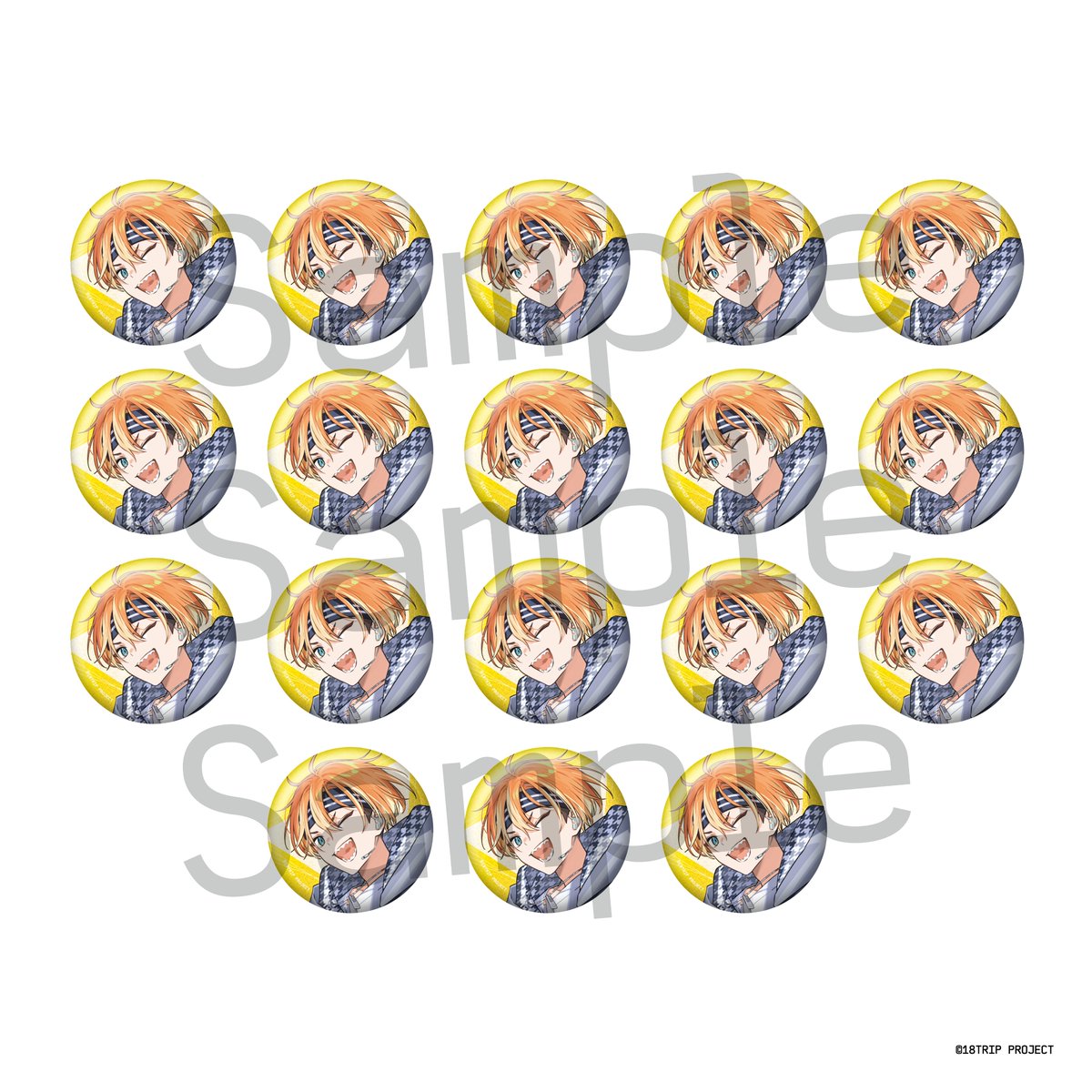 HAMAツアーズpresents “おもてなしライブ” -Sparkle-】 『ラメ缶バッジ