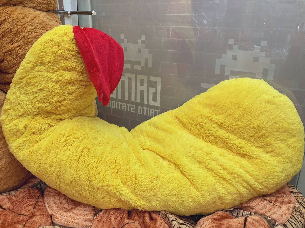 プライズ】新景品🌟「超でっかい！ふわふわエビ天＆エビフライ