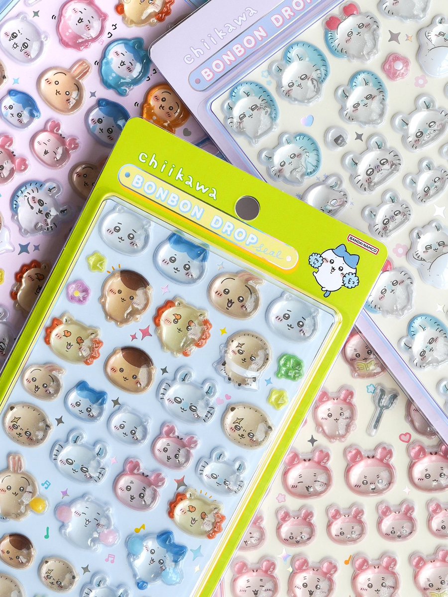 🎀 抽選販売 結果発表のお知らせ 🎀 ちいかわボンボンドロップシール第