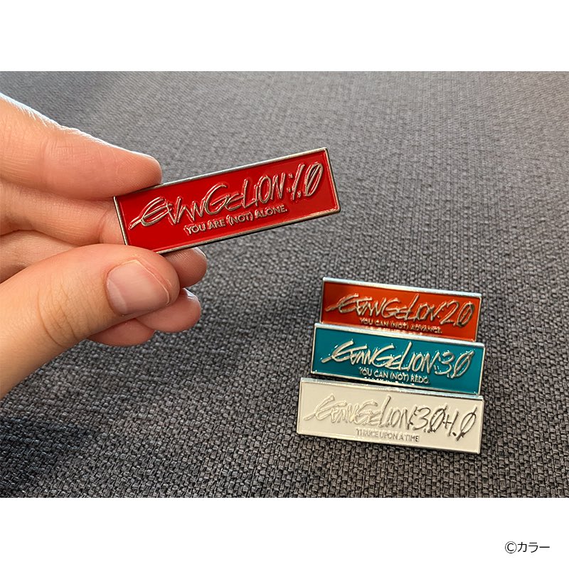 TOKYO-01(池袋)】 エヴァストア限定のタイトルロゴピンズ4個セットは