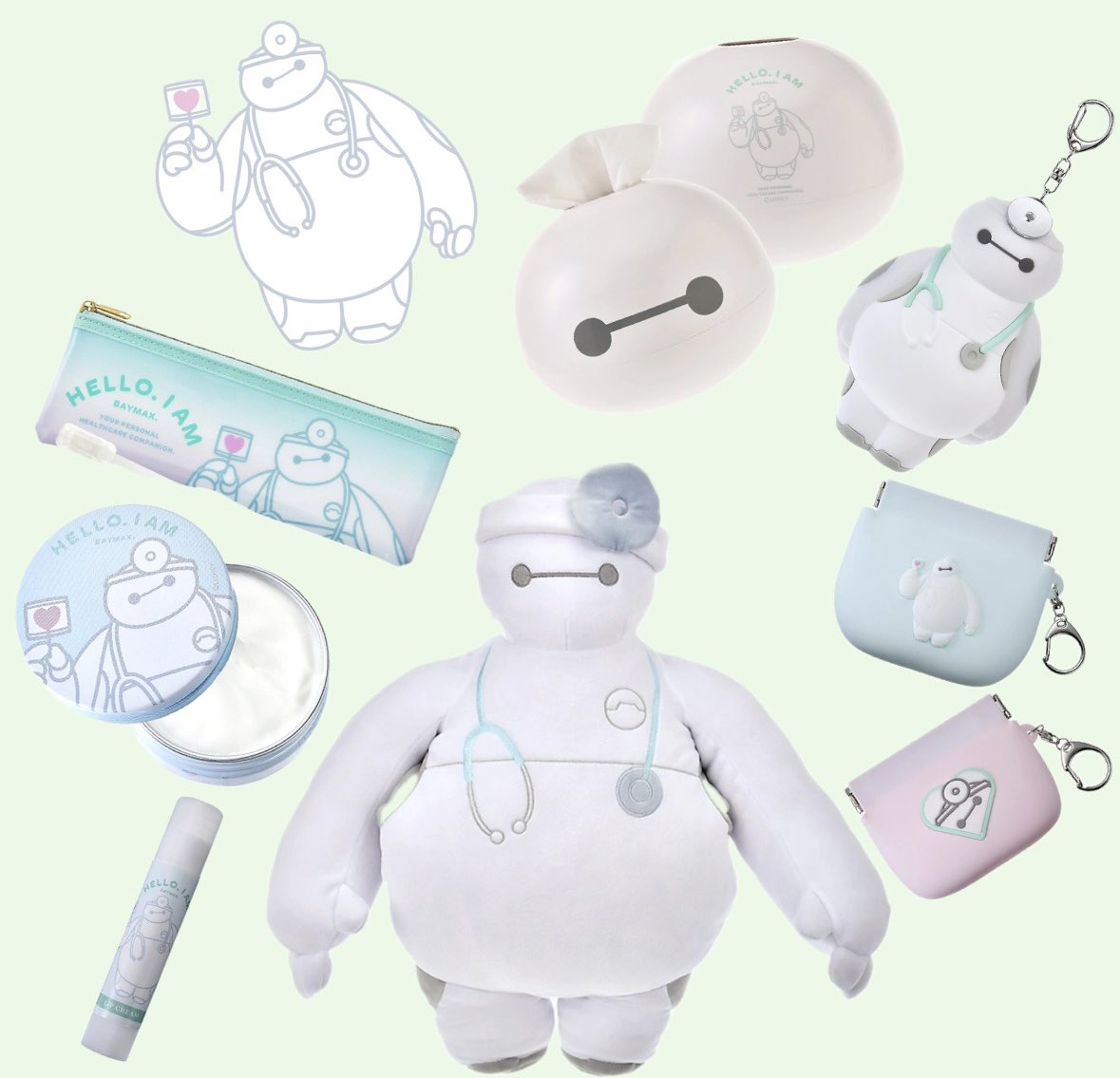 ディズニーストア】 ころんと愛らしいシルエットのティッシュケース