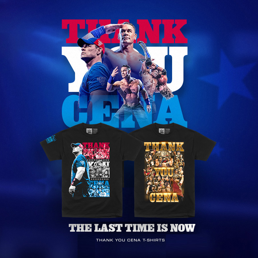 The Time is Now! これが正真正銘のラスト…ジョン・シナ選手 引退記念T