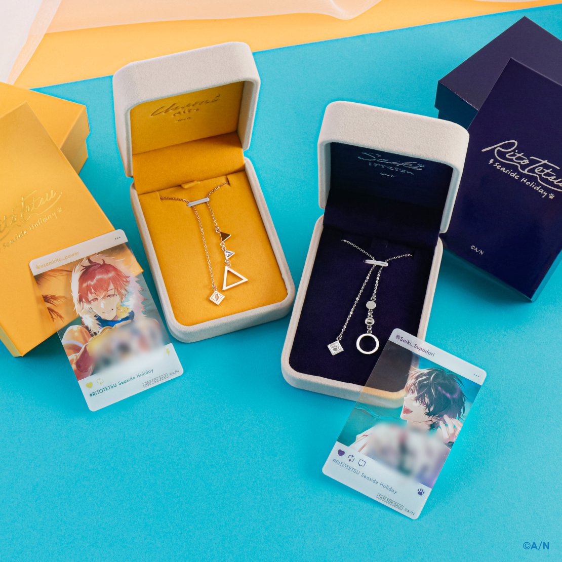 RITOTETSU Seaside Holiday グッズ紹介】 ネックレスは日常使いし