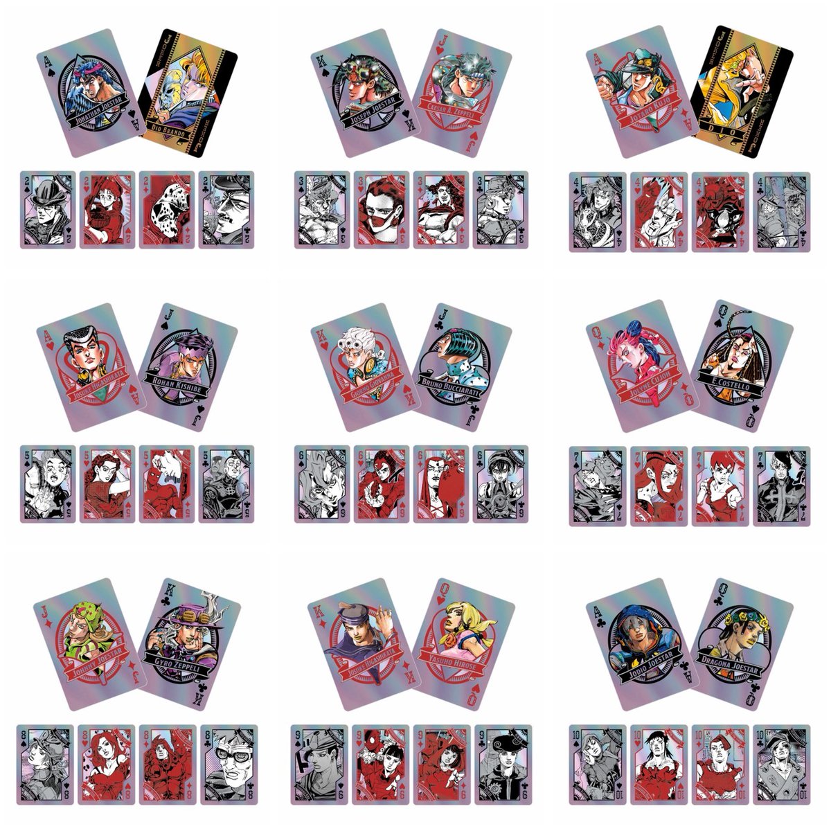 ジョジョの奇妙な冒険 原画展 トランプ Amazon.co.jp: ジョジョの奇妙な冒険 ジョジョ ジョジョ展 原画展