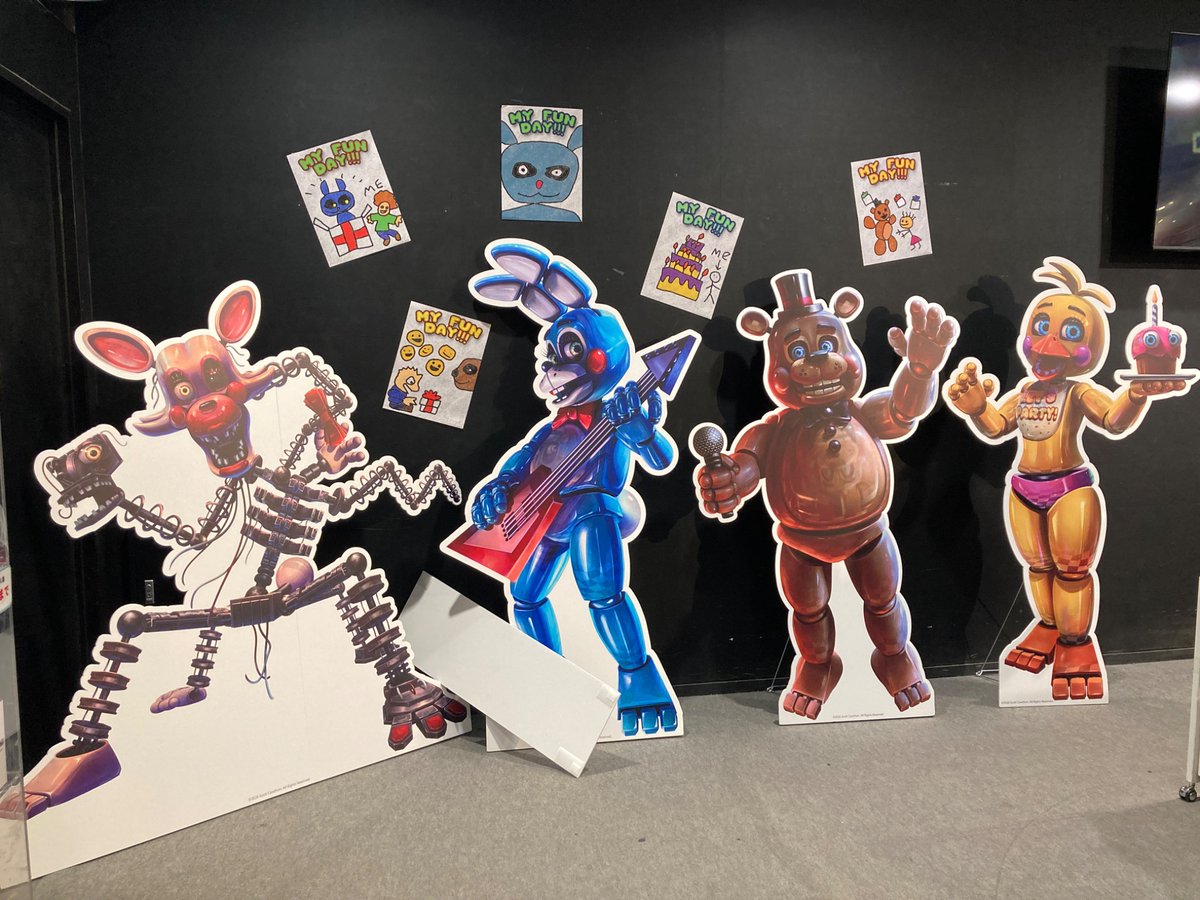 OPEN&START!!／ 【Five Nights at Freddy's コラボカフェ & POP-UP