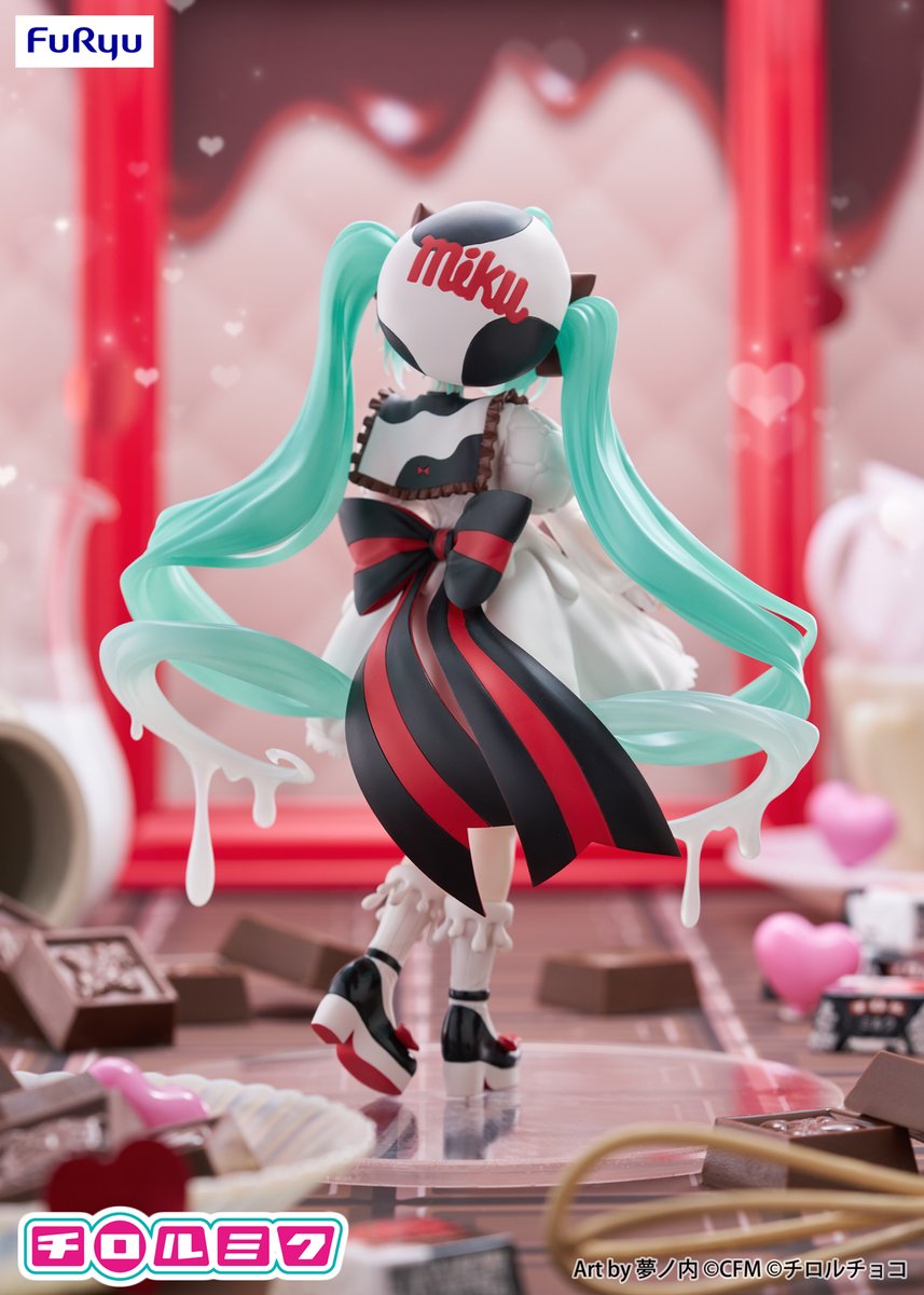 初音ミクxチロルチョコ コラボ決定✨＆プライズ化❣️ ＼ ミルク味が