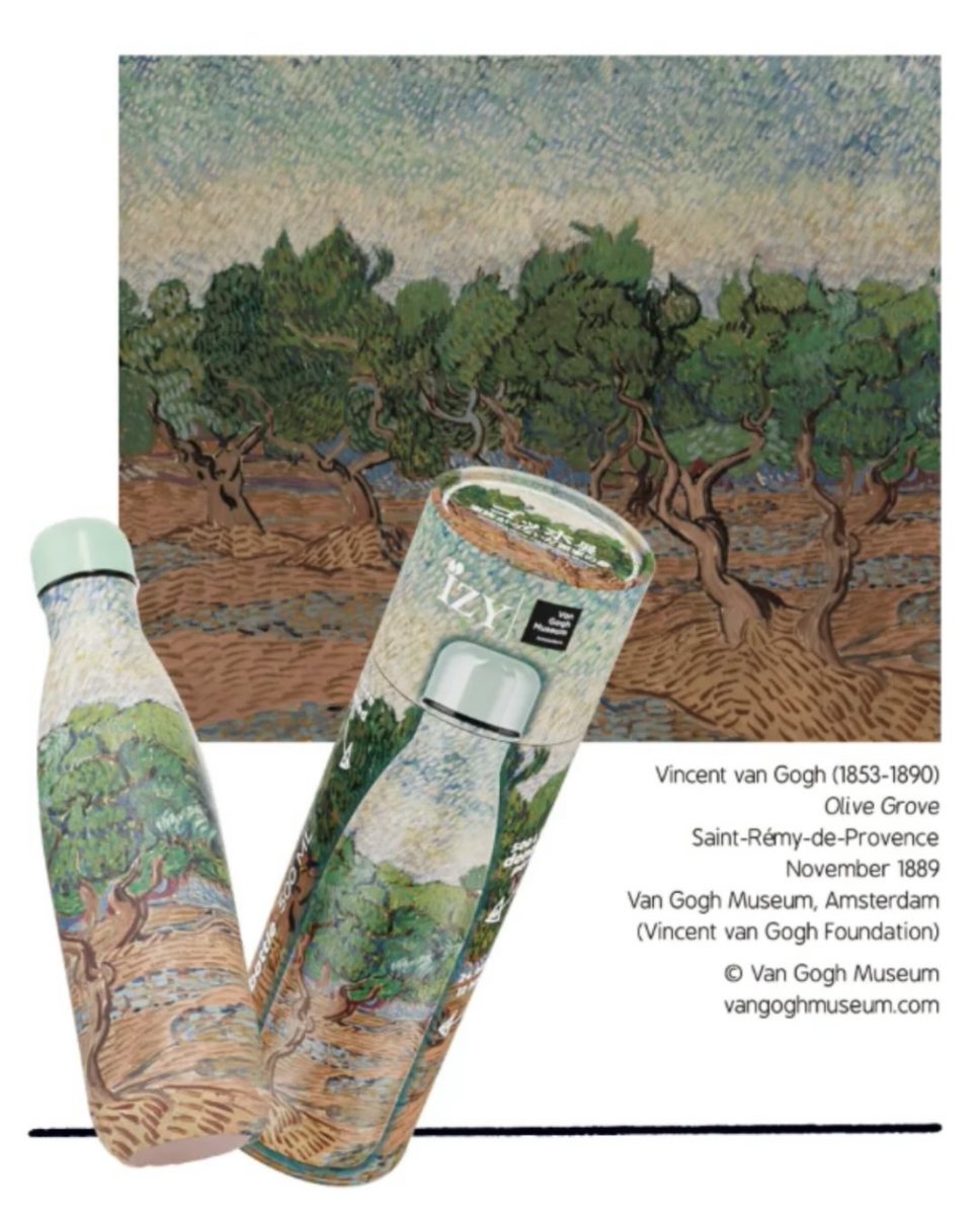 📢東京都美術館にて、【IZY × ゴッホ展】限定ボトル付きチケット登場