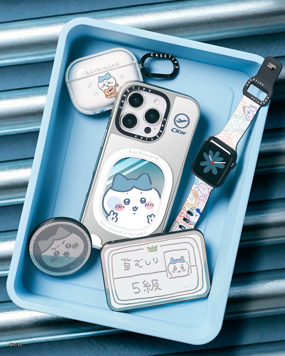 ちいかわ x CASETiFY コレクション、数量限定で販売中！ 愛らしい