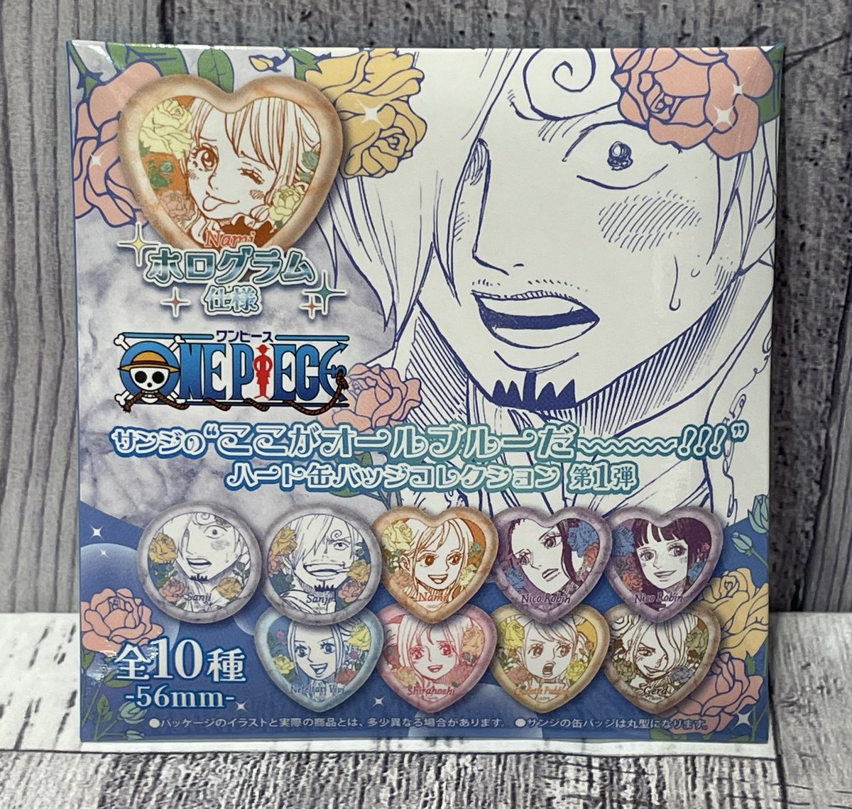 ONE PIECE サンジ SET SAIL！ キャラバッジコレクション ONE PIECE