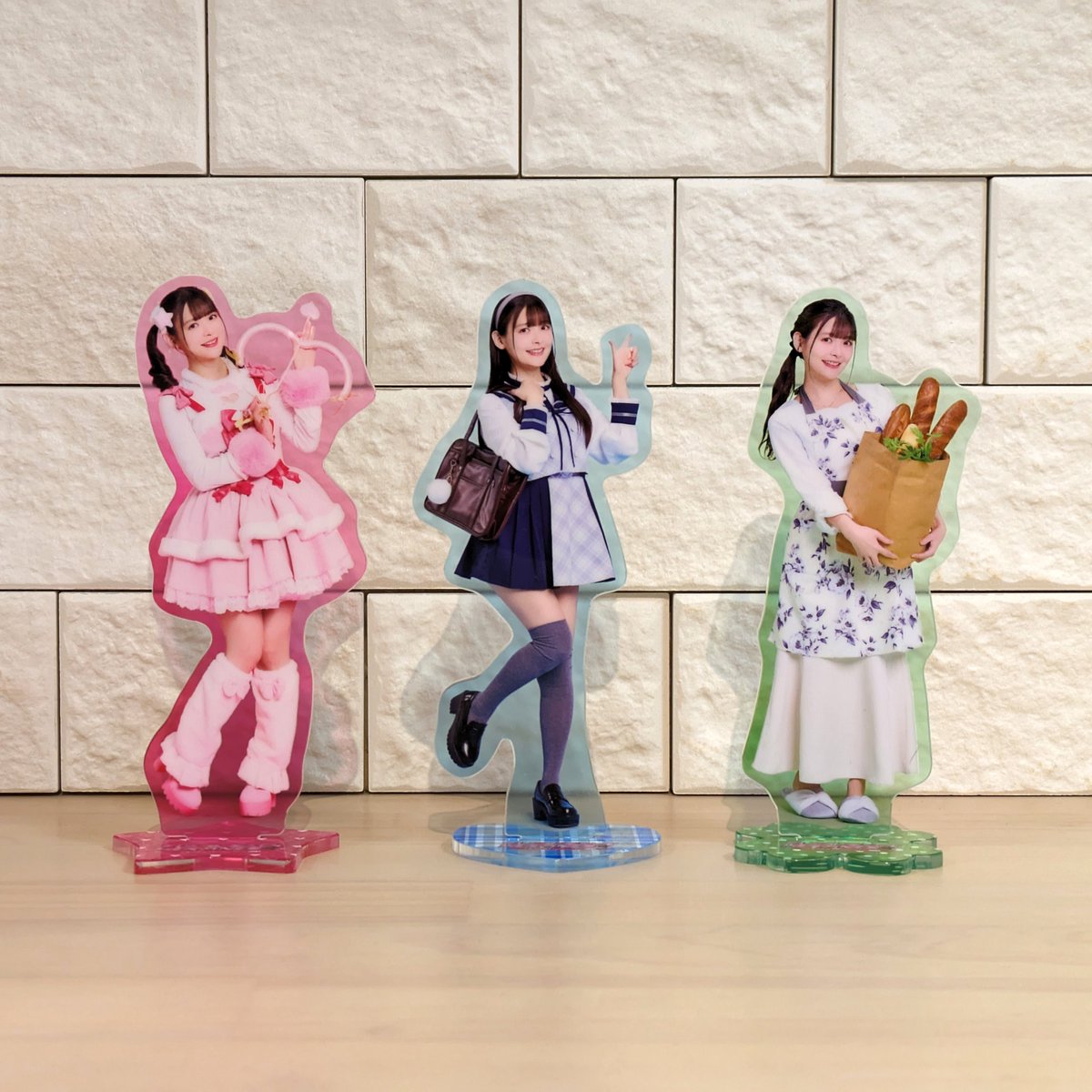 💖そこに3人のすみぺがおるじゃろう？アクスタ 今回は一味違う半透明