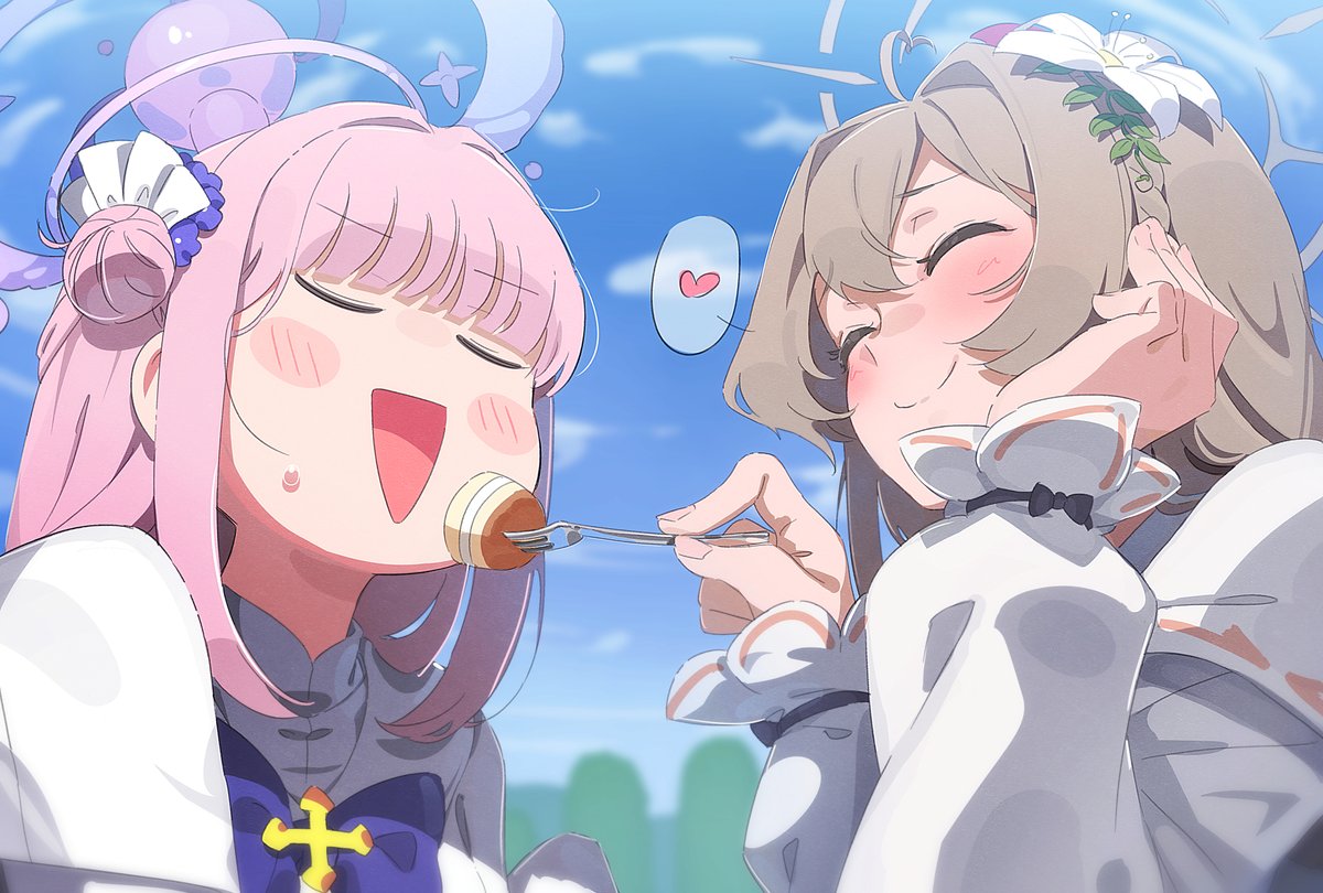 聖園ミカ(ブルアカ) ,桐藤ナギサ(ブルアカ) 「なぎみか」|csham🍖の