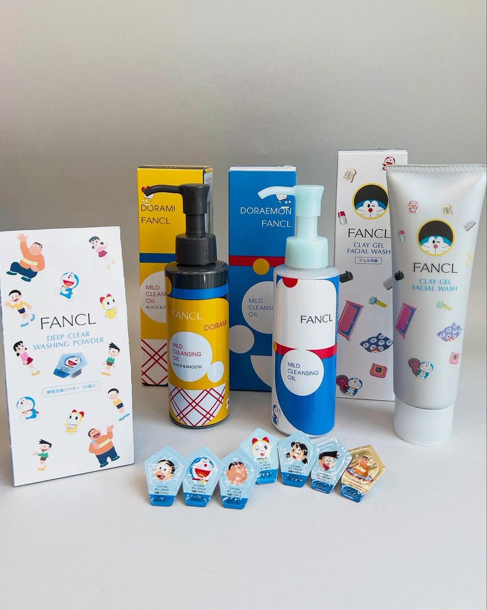 🔔解禁🔔／ #ファンケル に「#ドラえもん」限定デザインが登場