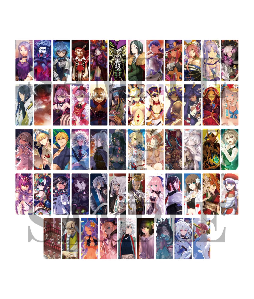 最終再臨展】 ～グッズ情報～ 『ランダム編成画面風カード キャスター