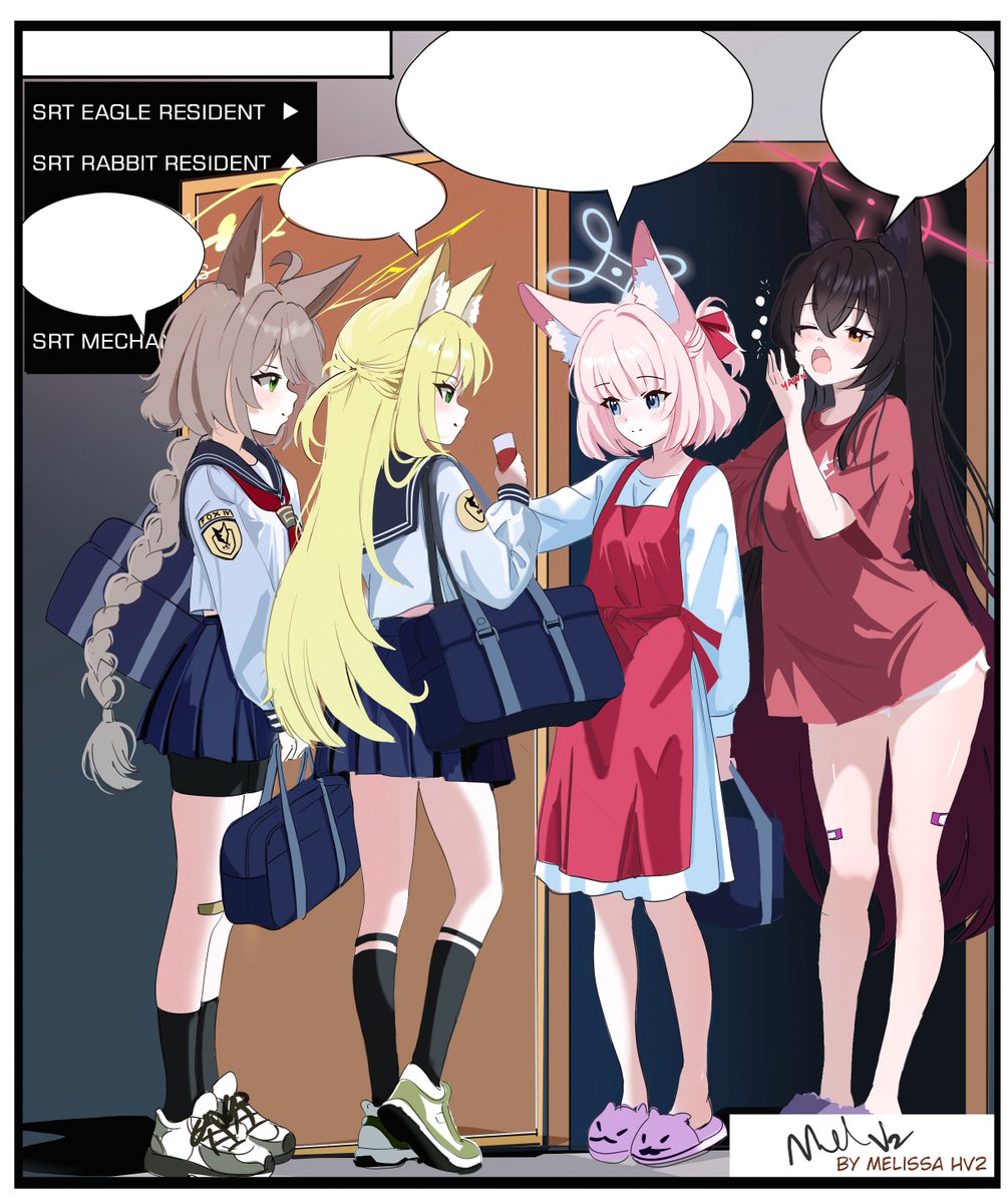 Niko and Yukino had to stay for their mission, but they still