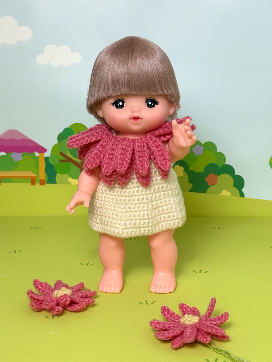 🍓発売中🍓 『かぎ針と棒針で編む 季節できせかえ メルちゃんのお洋服