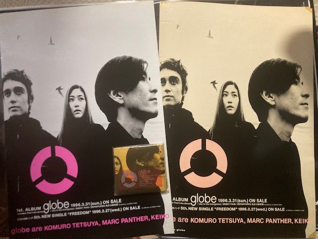 globeポスター集 DEPARTURES 4th globe 1st Is this love 6th Can't