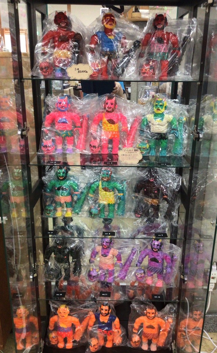 デハラユキノリ 作「ONI」 道の駅オリジナルバージョン 全15体展示中